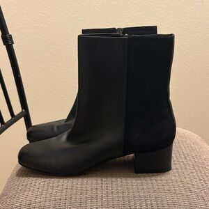 Aquatalia black ankle boots